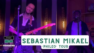 Sebastian Mikael | Phileo Tour 2023 | The Peppermint Club | “Security Code” “Scene 1” “Time”