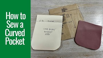 How to Sew Curved Pockets that are Beautiful and Match