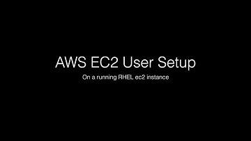 Chef On AWS Series 002-  Set up User on AWS EC2 Instance
