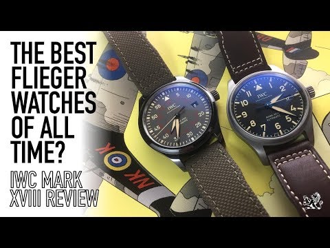 The Best Flieger Pilot Watches Of All Time - Iwc Mark Xviii Heritage x Miramar Top Gun Review