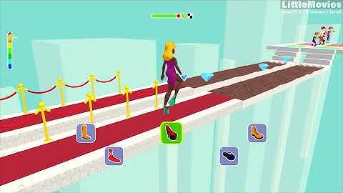Shoe Race ​- All Levels Gameplay Walkthrough - Android or IOS Mobile Game - NEW MEGA UPDATE