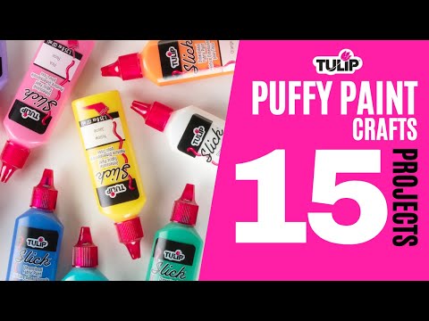 27 3D Paint Project Ideas  painting projects, puffy paint, fabric paint