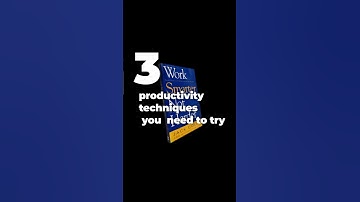 3 Productivity Techniques to combine with Time Data #productivityhacks