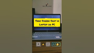 How to take Screen Shot in Laptop 💻 or PC 🖥️  🤷‍♂️ 🤔 | #todiscoverworld | #technology #shorts