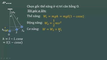 Năng lượng con lắc đơn