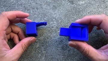 Satisfying 3D printed snap-fit