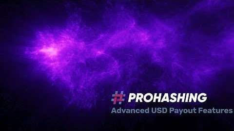 Advanced USD Payout Features at PROHASHING (rebranded)
