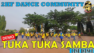 #DEMO TUKA TUKA SAMBA #linedance | #krisko #official  -  2HF #Dance #Community #trending #viral #fyp