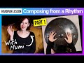 Handpan Lessons: Learn how to compose starting from a rhythm with @mumi handpan