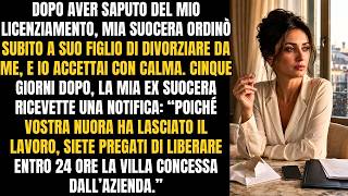 Accettai il divorzio senza discutere—cinque giorni dopo la famiglia di mio marito rimase senza casa.