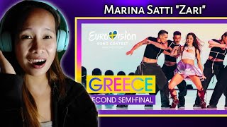 Marina Satti - Zari ( Live) Greece 🇬🇷 | Second Semi-finals| Eurovision 2024 I Reaction