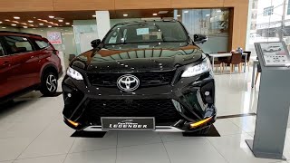 2021 Toyota Fortuner Legender Black 7 Seats SUV | Exterior and Interior