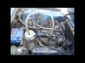 Car engine running on gasoline vapor only 1 of 2