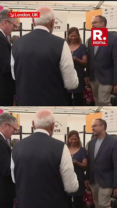 PM Modi & Keir Starmer Visit Business Showcase in London
