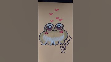 QUICK DRAW CUTE #quickdrawing #quickdraw #aesthetic #kawaii #cuteanimals #aestheticstatus #tutorial