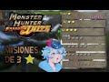 Monster Hunter Freedom Unite - Misiones 3 ⭐