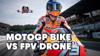Can An FPV Drone Keep Up With A MotoGP Bike? | Red Bull Ring Lap Preview