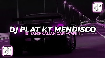 DJ PLAT KT MENDISCO SOUND IPANN YANG LAGI VIRAL DI TIKTOK 2024