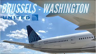 Trip Report | Brussels - Washington | United Economy Class | Boeing B777-300ER screenshot 5