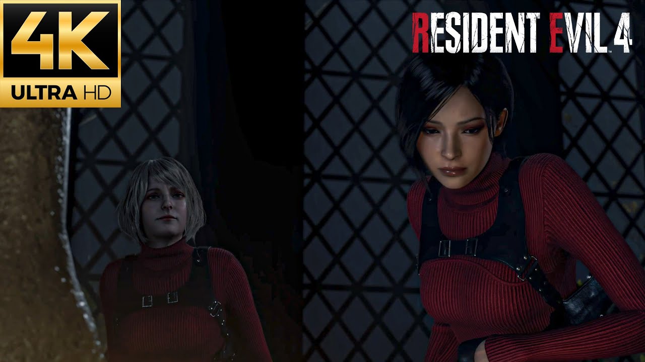 The art of Ada Wong and Ashley Graham from Resident Evil 4 Remake  #residentevilfav #residentevil4 #residentevil4remake