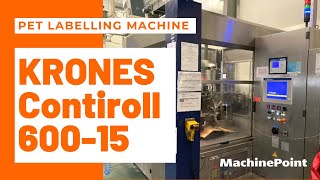 KRONES Contiroll 600-15 PET labelling machine | KRONES Machines