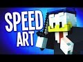 Minecraft profile picture speed art  xchizle  flippystash