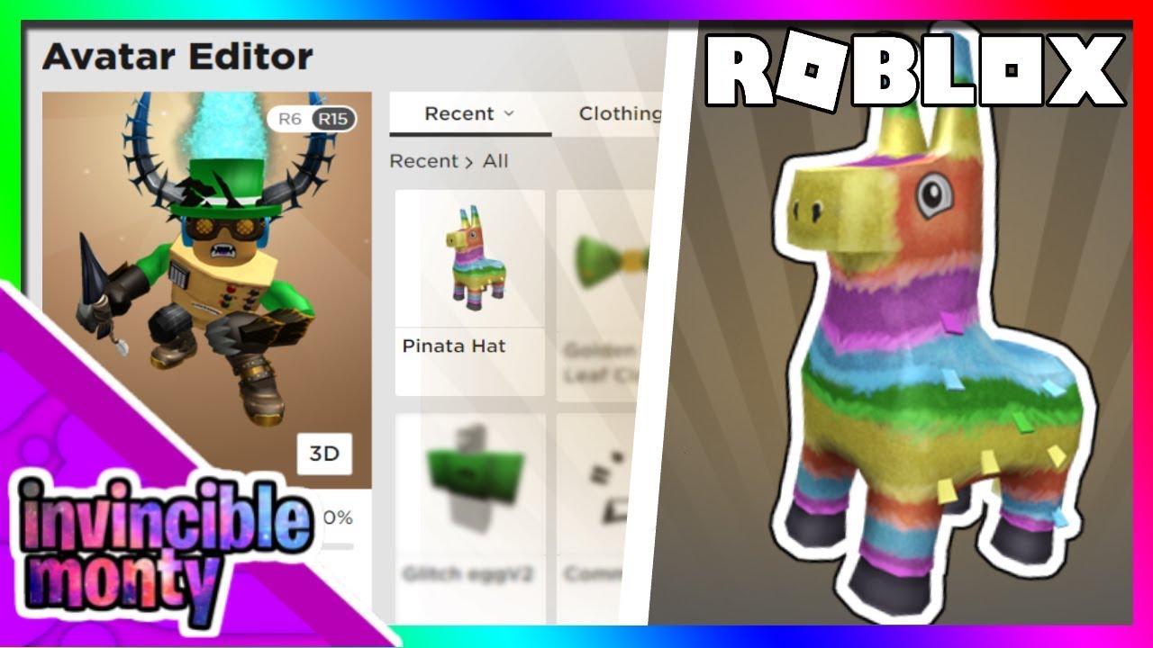 Event How To Get The Pinata Hat Early Roblox Pizza Party Event - roblox pinata hat