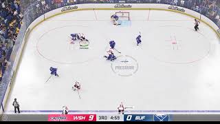 NHL 24 Gameplaying Washington Capitals vs Buffalo Sabres  (PS5) #nhl24 #playstation5 #gaming