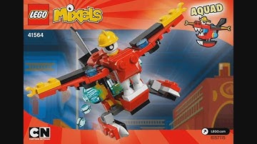 LEGO Mixels 41564 Aquad - instruction timelapse