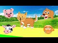 Animals name and sound -  sound animals farm and wild -  The animal sound song  part 12