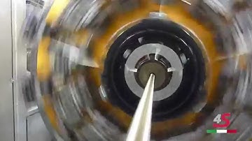 HYDRAULIC HOSE SPIRALING MACHINE