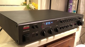 ADCOM GTP-500 Stereo Tuner PreAmplifier