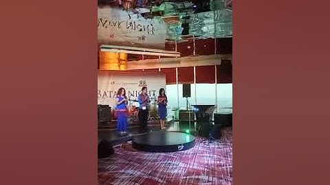 Tampilan peserta lomba trio batak lagu" Sapata ni Napuran" by Brilliant voice