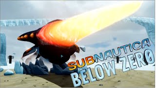 *UPDATED* Ice Worm Attack Animations And A Weird GLITCH! | Subnautica Below Zero
