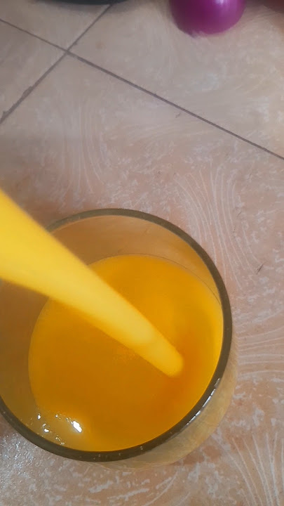 freshly squeezed MANGO juice recipe you will all LOVE #shorts #summerjuicerecipe #mangojuice #mango