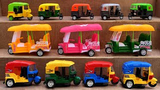 Unboxing CNG Auto Rickshaw & Electric Auto Rickshaw | Assemble Toy CNG Auto Rickshaw & Driving them
