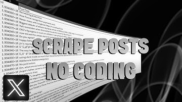 How To Scrape Twitter/X.com Posts (No Code Needed)