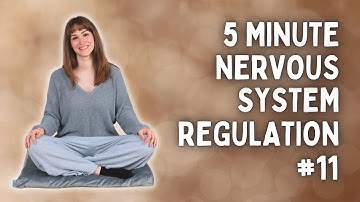 Zenuwstelselregulatie in minder dan 5 minuten | Lichamelijke oefeningen + Hand Pan-muziek