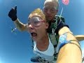 Прыжок с парашютом БЕЗ ЦЕНЗУРЫ Девушка ЖЖЕТ ! SKYDIVE SPB