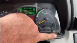 Changing the display time on a Mitsubishi Fuso