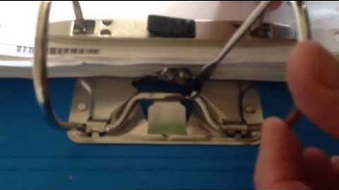 How to fix a lever arch ring folder that won