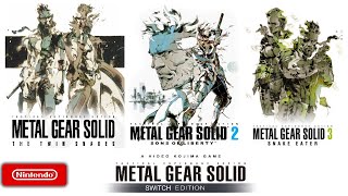 indhente sår udvikle Metal Gear Solid Collection - Trailer - Nintendo Switch (Fan Trailer) -  YouTube