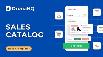 DronaHQ Templates: Sales Catalog
