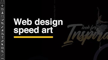 Web design speed art
