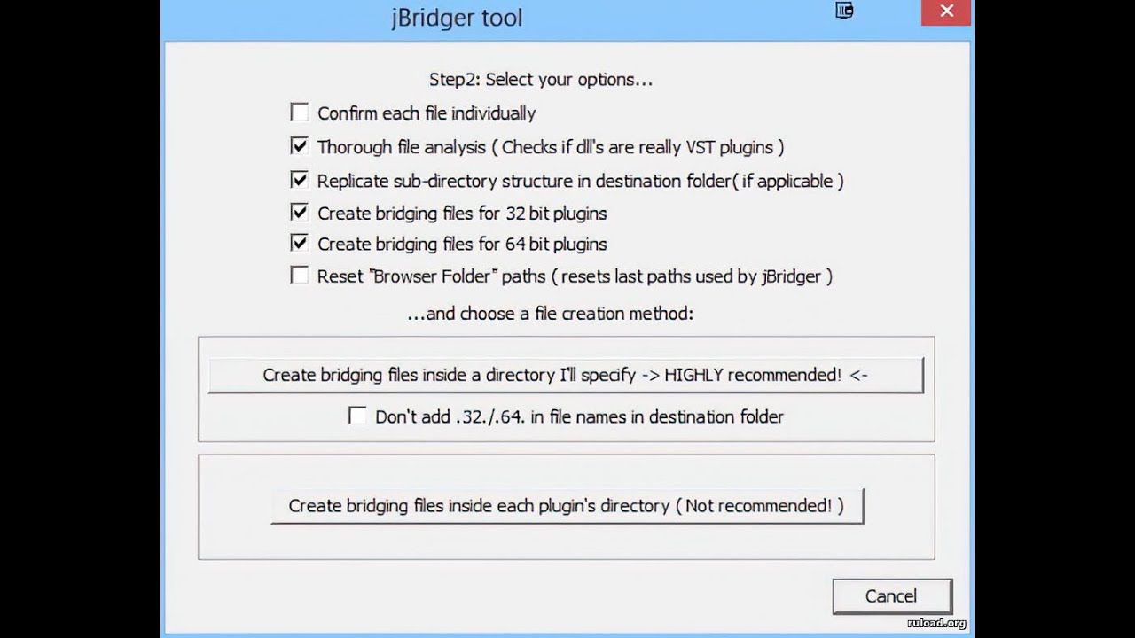 jBridge 1 74 - FIX PATH TO VST FOLDER - НЕ ВИДИТ ДИСКИ - ТОЛЬКО РАБОЧИЙ СТОЛ