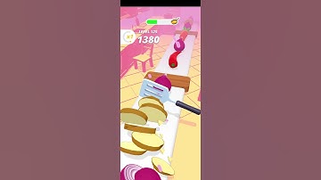 failed slice it all game! very satisfying and relaxing ASMR slicing video 25