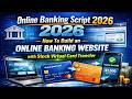 Online Banking Script 2026 | How To Build an Online Banking Website With Stock Virtual Card Transfer