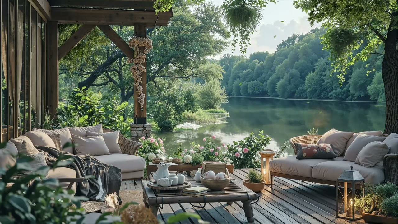 Spring Porch Jazz 🌿 Smooth & Cozy Jazz Music for Relaxing Mornings on a Peaceful Front Porch
