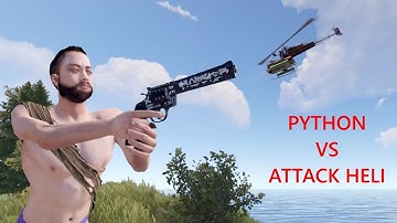 Taking Down Attack Heli with Python Naked - RUST