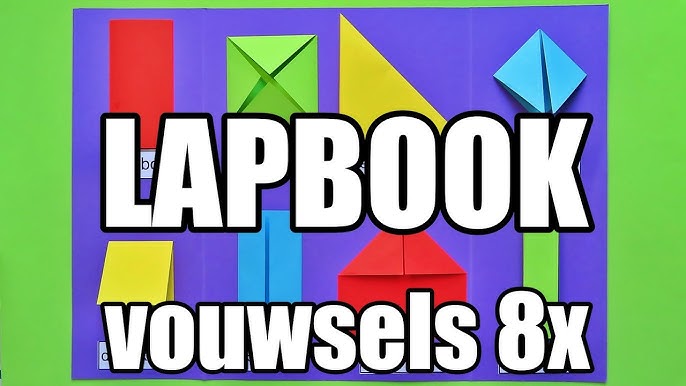 Lapbook Maken - (8X) Vouwsels - Youtube